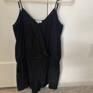 Parker silk romper